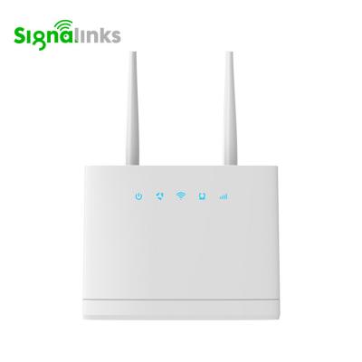 China CPE 300mbps indoor routers RJ45 WAN/LAN routers modem 4g lte indoor wifi router with sim card for sale