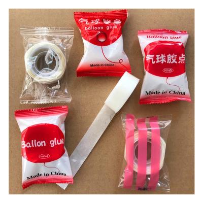 China Party Decoration Balloon Accessories Rubber Wholesale Supplies Glue Balloon 100 Balloons Glue Point for sale