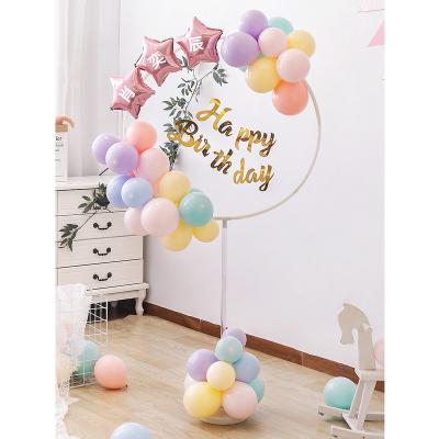 China Wholesale Event Decoration Factory Wedding Party Supplies Balloon Display Support Kit Arch Frame Column Base Holder Garland Holder for sale