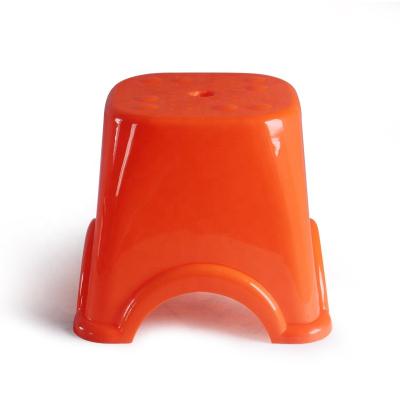 China Modern Stools Chairs Plastic Furniture Kids Plastic Stools Small Size Mini Round Shape Stackable For Kids for sale