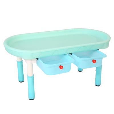 China Sports toy beach toys sand table high quality school water play table plastic waterproof outdoor toy for sale