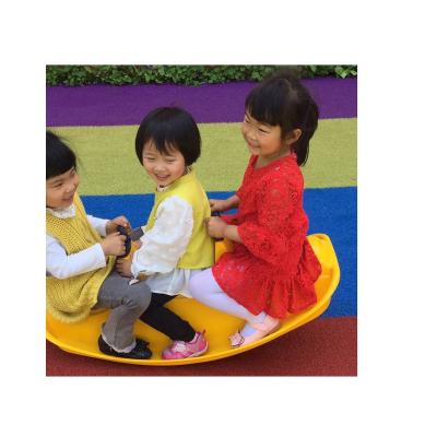 China Double Swing Plastic Single Swing Baby Playground Indoor Children Kids Play For 1-2-3 Kids Playground Garden Nursery Guard for sale