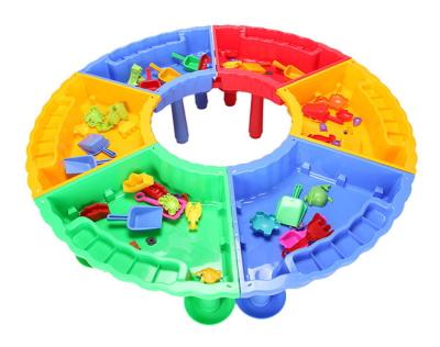 China 100% new pp CE testing passed 100% new low price factory china plastic supplier sandbox kids table set FUN beach sand toys for sale