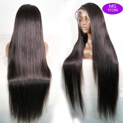 China Wholesale Straight Lace Front Wig 180% Density Hd 13*6 Hd Hair Full Lace Wigs For Black Women for sale