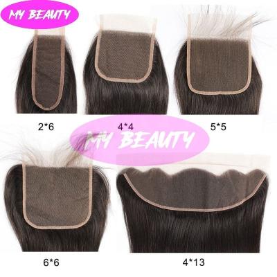 China 100% Swiss Lace Closure Hd Virgin Hair 4x1 4x4 5x5 2x6 13x4 Wholesale Silky Straight Headband Lace Closure Headband for sale