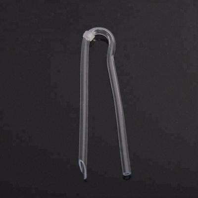 China PVC Hearing Aid Accessories PVC Bent Transparent Tube With Plastic Lock for sale