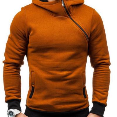 China New Fashion Fitness Men Hoodies Anti-pilling Male Sportswear Hoody Workout Sweatshirt Zipper Autumn Winter Slim Fit Full Face Zipper Hoodie for sale