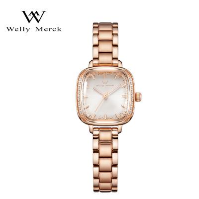 China New Design Highes Luxury Auto Date Reviewed Fashion Sapphire Crystal Watch Glass Ladies Wristwatches for sale