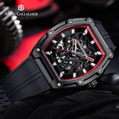 China Chronograph Fashion Watches Men Wrist 5AM Water Resistant Stainless Steel Luxury Mechanical Watch for sale