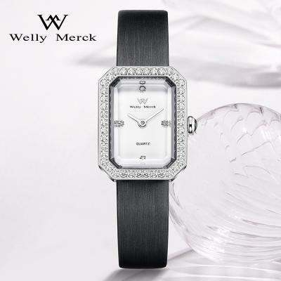 China 2022 Date 2022 Automatic Luxurious Classic Leather Luxury Design Female Quartz Lady Watches 316L Stainless Steel for sale