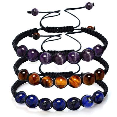 China Lead Free Healing Crystal Beads Adjustable Bracelet for sale