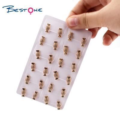 China Bestone TRENDY ready to ship gold earring Zircon tud earring sets for women jewelry for sale