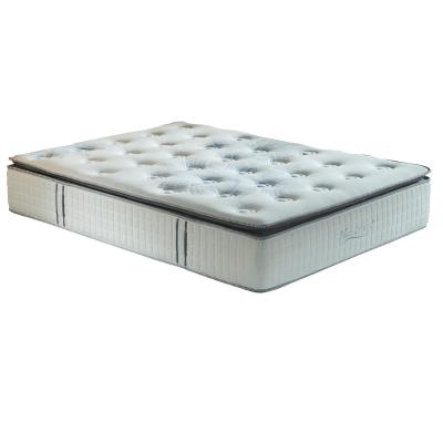 China Hot Sale Modern Hotel Bed Box Spring Cooling Pocket Coil Royal King Spring Mattress for sale