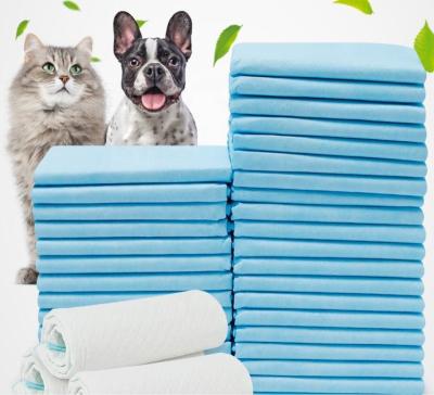 China Sustainable Wholesale Indoor Pet cat Training Mat Super Absorbent Unscented Puppy kitty Pet Training Dog Pee Pads for sale