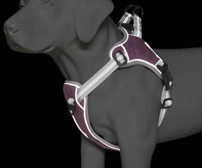 China Quick Release Wholesale No Pull Pet Dog Harness for small medium dogs, reflective easy walking dog harness, OEM Designs are Available for sale