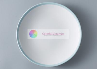 China Nordic Custom Printed Ceramic Plates Solid Color Personalized Ceramic Dishes for sale