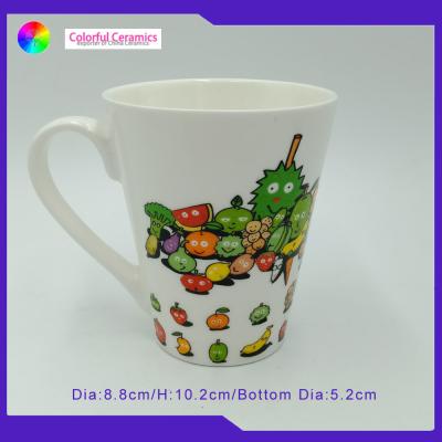 China Simple Life Glazed Custom Ceramic Coffee Cups Personalised Ceramic Travel Mug for sale