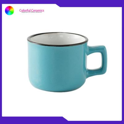 China Coffee cups ceramic mug with glaze tea cup set customized coffee mug for sale