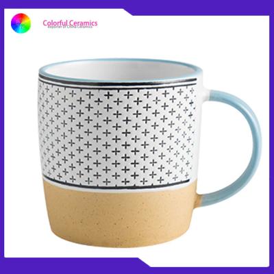 China Tumber Silkscreen Coffee Mugs , Personalised Ceramic Travel Mug Long Lifespan for sale