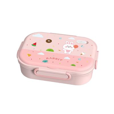 China Viable Customized 316 Stainless Steel Lunch Box Cartoon Food Grade Insulated Special Children Can Be Divided Into Boxes Bento Lunch Box for sale