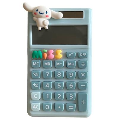 China 2023 New Product Color Solar Student Mini Calculator Convenient Figure 8 Cute Calculators Portable Carry Kawaii For School Gift Easy 1 for sale