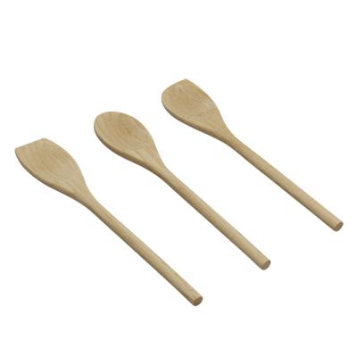 China Viable Turner Organic Wooden Spatula for Kitchen Cooking for sale