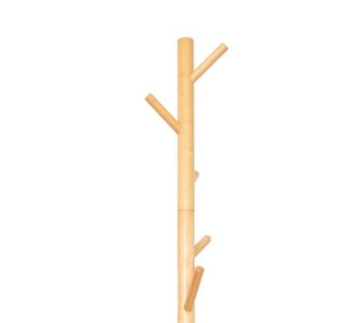 China Wooden Tree HatJacket Coat Rack (Size) Adjustable Free Standing Solid Coat Hanger Rack and Sweater Hanging Rack for sale