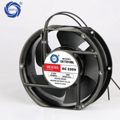 China Hotels GX17251HBL 220V-240V 172 x 150 x 51mm AC Axial Fan Dual Ball Bearing Radiator High Speed ​​Cooling Fan for sale