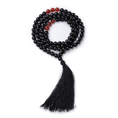 China Mala Beads 108 8mm Mala Necklace Tibetan Mala Prayer Beads Yoga Casual/Sport Necklace for sale