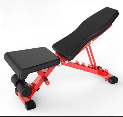 China Body Slimming Adjustable Foldable Sit Up Bench Fitness Workout Dumbbell Bench Bodybuilding Equipment for sale