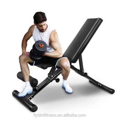 China American Style Hot Sale Fitness Gym Flybird Rate Dumbbell Flat Weight Bench for sale