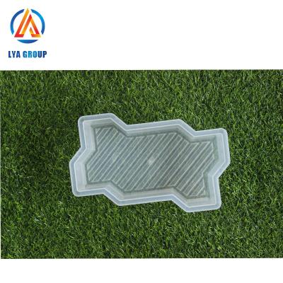 China Non Shedding Tile Mold Plastic Djibouti Shape Mold For Concrete Paver for sale