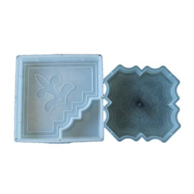 China Driveway Plastic Concrete Block Paver Interlocking Mold for Concrete Tile Paver for sale