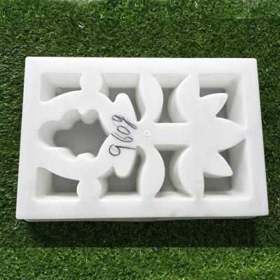 China Non Shedding Plastic Shape Injection Paver Mold DIY Concrete Paver Mold For Paving Stones for sale