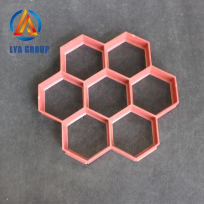 China Decorative DIY Garden Path DIY Stepping Stone Concrete Paver Mold For Sale for sale