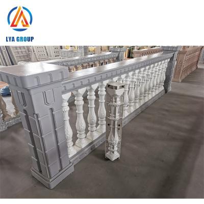 China Decoration Durable Construction Cast In Post Fence Pillar Mold Connect Concrete Baluster Mold for sale