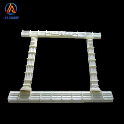 China Durable Eco-friendly Plastic Fiberglass Trim Frame Mold For Window Decoration Arch Mold for sale