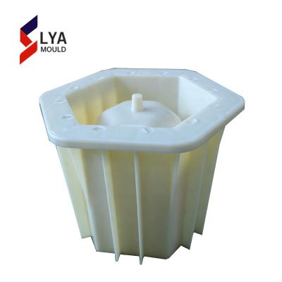 China Not Easy To Deform Decorative Concrete Garden Planters Fiberglass Flower Pot Molds for sale