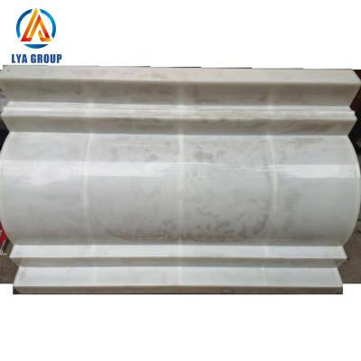 China High Precision European Style Decorative Ceiling Beams Molding Plastic Gutter Line for sale