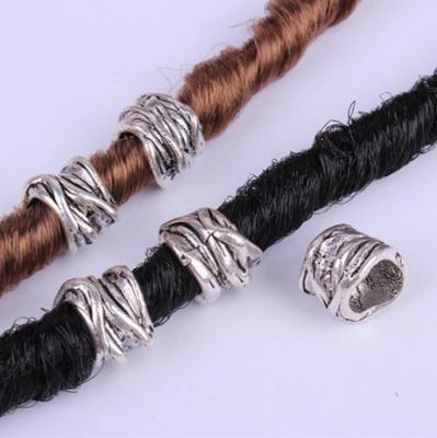 China Lady Hair Beads For Kid Hair Accessories Hair Braids Cuff Gold String Beads for sale