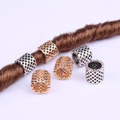 China Madame Hair Beads for Child Beads Hair Accessories Crystal Hair Braids Cuff String Gold and Silver Beads for sale