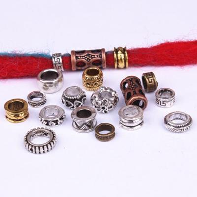 China Madame Hair Beads For Child Beads Hair Accessories Crystal Hair Braids Cuff String Beads for sale