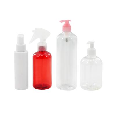 China 60ml Pet Cosmetic Bottle with 20/410 Fine Mist Sprayer and 20/410 Lotion Pump for sale