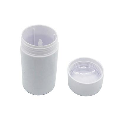 China Smooth Surface Customized Color Column Shape Single Container Acrylic Deodorant Stick 30ml 70ml for sale