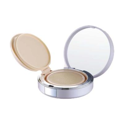 China Recycled Materials Plastic Cosmetic Packaging Round Empty Compact Case Pressed Powder Cosmetic Boxes for sale