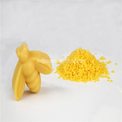 China Food Grade Refined Beeswax Pellets 62-67 Melting Point 1000 tons Storage Capacity for sale