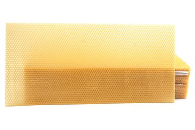 China Honey Yellow Comb Foundation Sheet Premium Grade Beeswax Equipment for sale