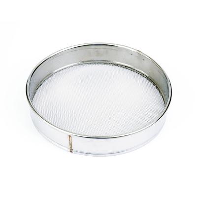 China Logo Customized Honey Bee Tools 304 Stainless Steel Honey Pore Strainer for sale