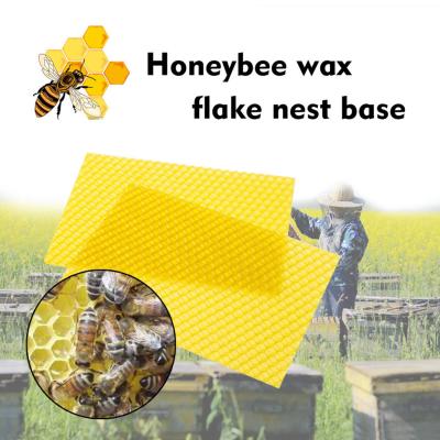 China Honey Frame Beeswax Sheets Beekeeper Equipment Supplies Natural Beeswax Comb Foundations For Beehives / Candle Making for sale