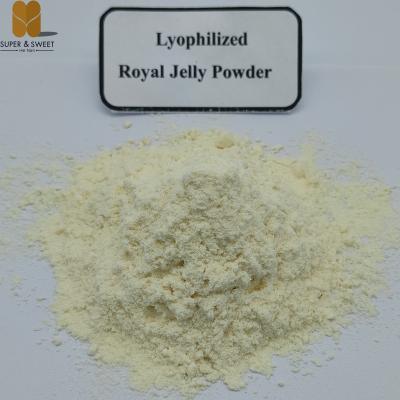 Chine Poudre pure lyophilisée par 6% de gelée royale de catégorie comestible à vendre